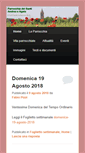 Mobile Screenshot of parrocchiasantagata.org